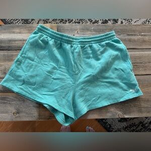 Lightly worn PINK shorts sea green